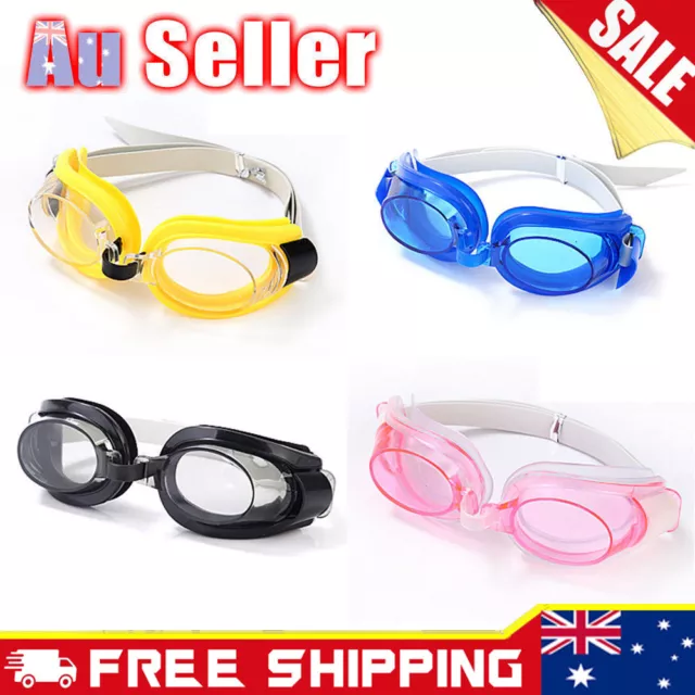 Kids Children Adjustable Swimming Swim Anti-Fog UV Glasses Goggles Boys Girls