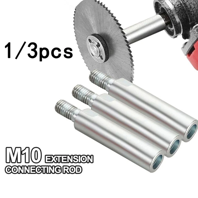Kit Rallonge Pour Meuleuse D'angle - 80 Mm - Filetage M10 - 3 Pièces