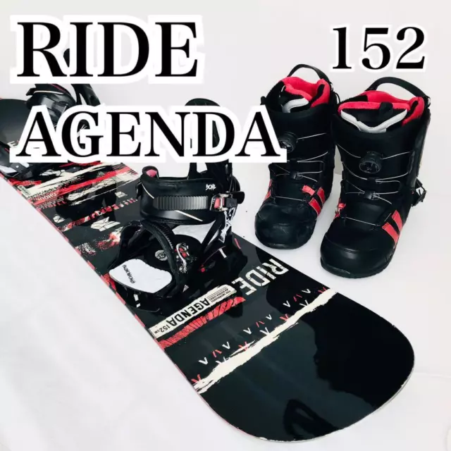 3-Piece Set Ride Agenda K2 Vine Snowboarding Boots Beginner