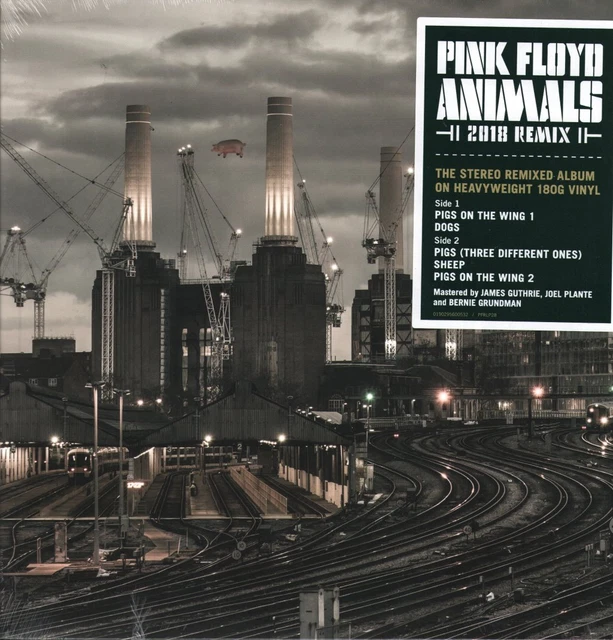 Pink Floyd Animals (2018 Remix) LP vinyl Europe Pink Floyd Records Ltd 2022 2018