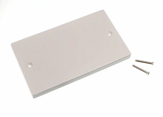 Buy MK K5033WHI White Metal Flush Blank Plate