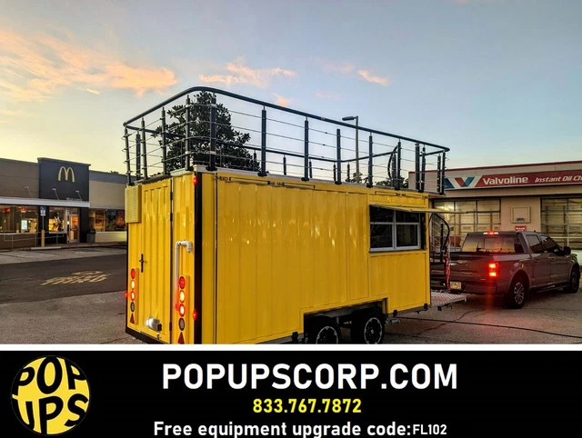 Food Truck 2023 Brand New Food Trailer Concession Trailer Food Van Container