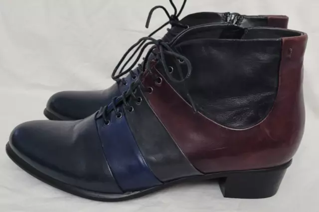 Everybody by BZ Moda Woman's Ankle Boots EU 37.5 / US 7 Multicolor Leather READ Everybody by BZ Moda Woman's Ankle Boots EU 37.5 / US 7 Multicolor Leather READ