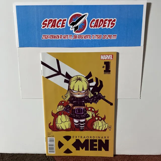 Extraordinary X-men 1 Annual Scottie Variant  Marvel Comic