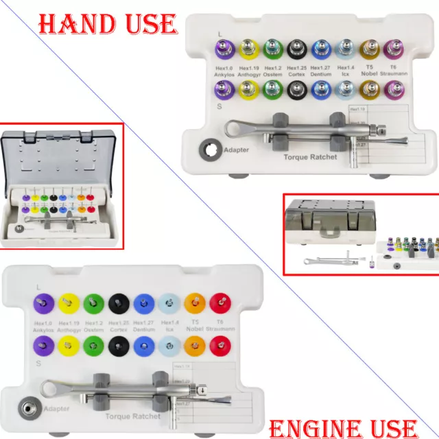 Dental Implant Instrument Universal Prosthetic Restoration with 16pcs Drivers CE