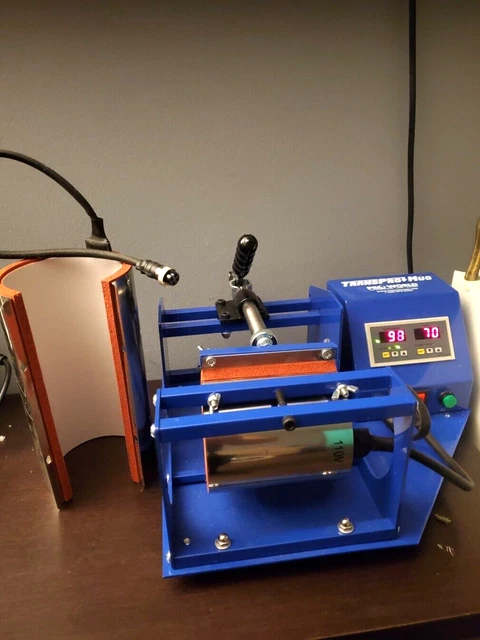 Pro World Mug Press For Sublimation Cups Tumblers Heat Transfer Great Condition