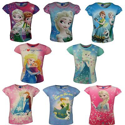 T-shirt bambina Disney Frozen Anna & Elsa 3-8 anni