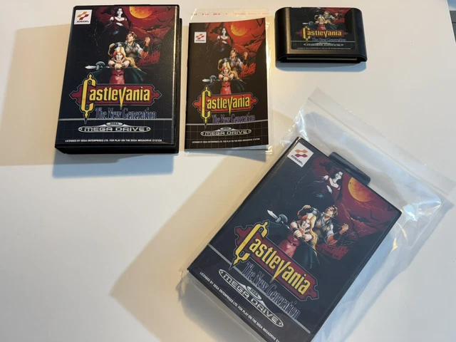 CASTLEVANIA: THE NEW Generation REPRO für Mega Drive CD Genesis Sega