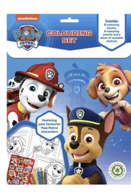 Paw Patrol Colouring Book 3432 Kids Creative Activity Toys For Ages 3+ years