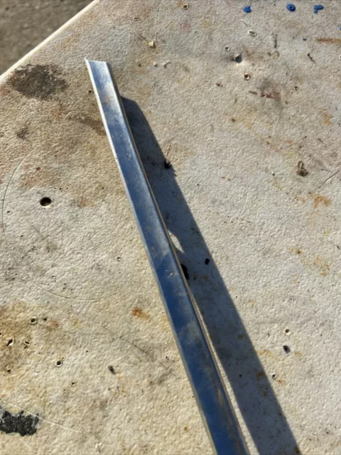 1959 1960 Chevy Impala Wagon Tailgate Upper Stainless Molding Trim