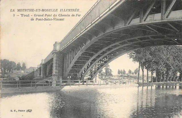 TOUL - Grand Pont du Chemin de Fer de Pont-Saint-Vincent - Meurthe-et-Moselle