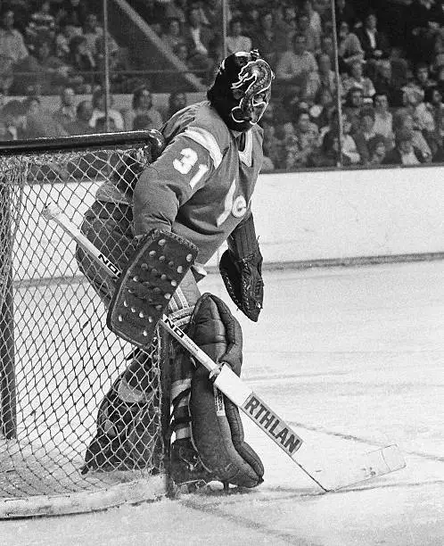 Goalie Gary Simmons Of The California Golden Seals 1970s Old Ice Hockey PHOTO 6