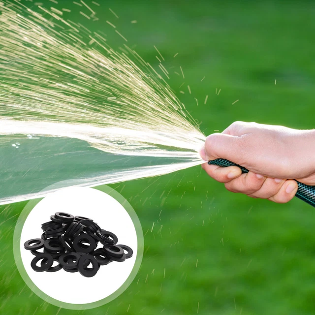 100 Pcs water hose washer Hose Gasket Silicone Gasket Washer