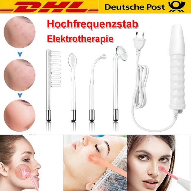 Hochfrequenzstab Hochfrequenzgerät Darsonval Elektrotherapie Porenreiniger Stab