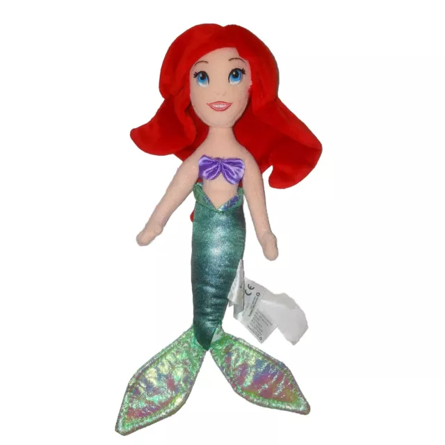 Disney Store Ariel Plush Doll The Little Mermaid Soft Toy Stuffed