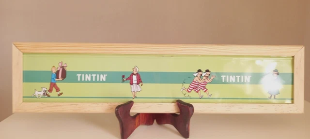 Porte-manteau Tintin En Bois - Trousselier 1993 - Bon état - Sans Emballage