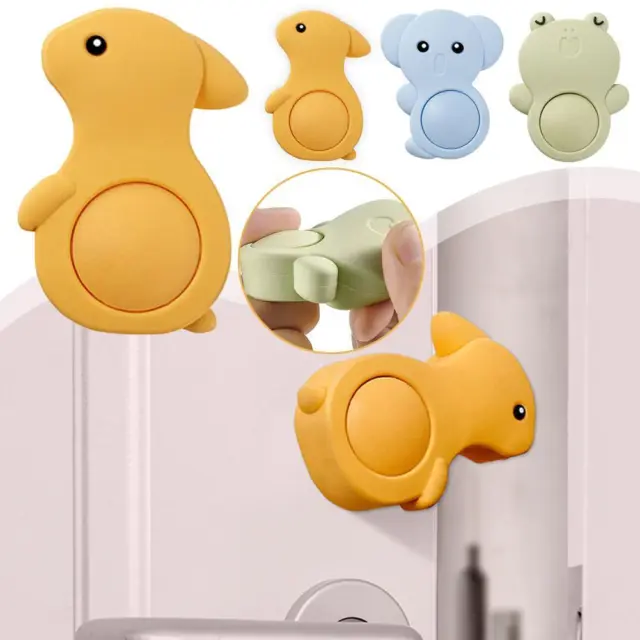 Cute Rotating Door Stoppers High Quality Baby Safety Guard✨e Finger Pinch D7I9