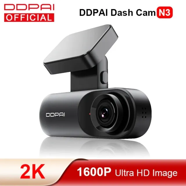 DDPAI Dash Cam Mola N3 1600P GPS 24H Parking WIFI Capacitor Auto Video DVR