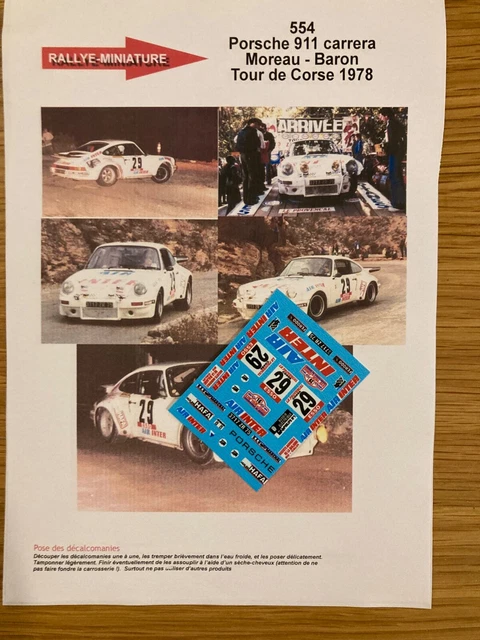 Otto Mobile - 1:18 - Porsche 911 SC/RS - Tour de Corse 1985 - Catawiki