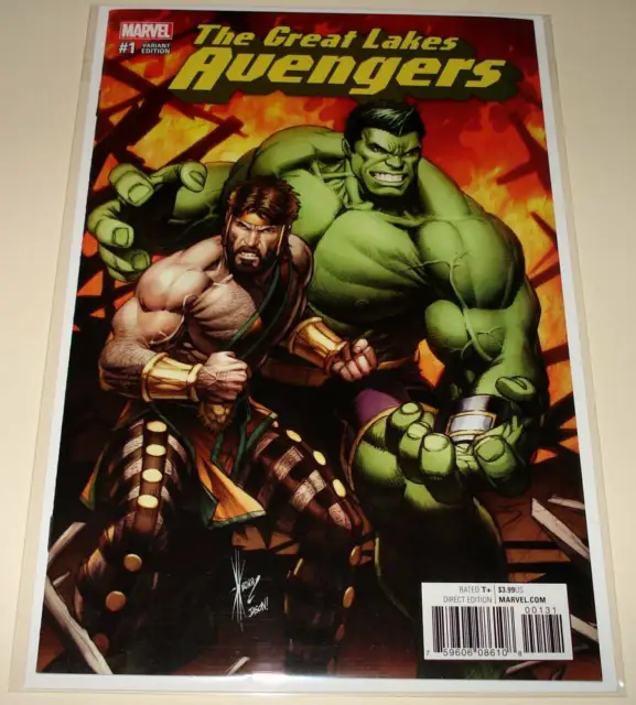 GREAT LAKES AVENGERS  # 1 Marvel Comic (December 2016)  NM VARIANT COVER EDITION