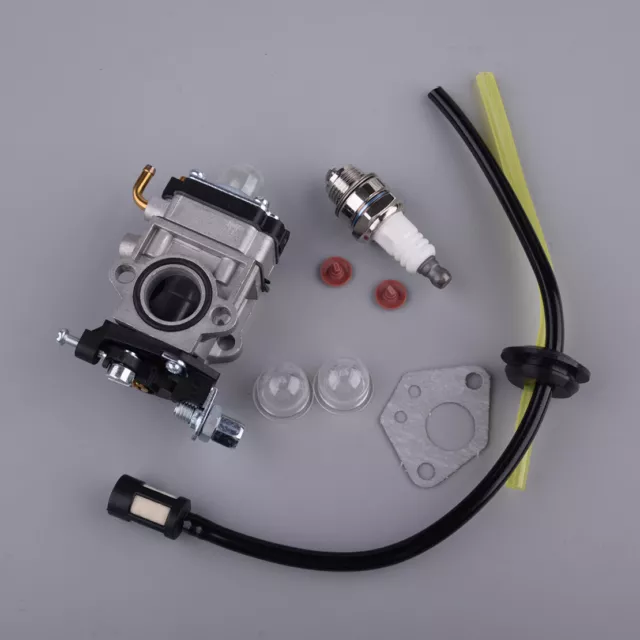 Carburetor Fuel Hose Filter Spark Plug Set Fit For Zipper ZI-MOS145G BrushCutter