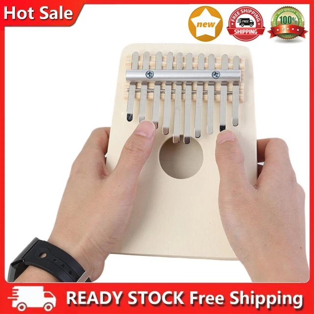 10KEY THUMB PIANO DIY Kit Basswood Kalimba Set Musical Instrument for