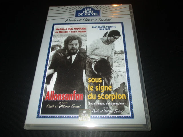 Dvd 2 Films "Paolo & Vittorio Taviani : Allonsanfan / Sous Le Signe Du Scorpion"