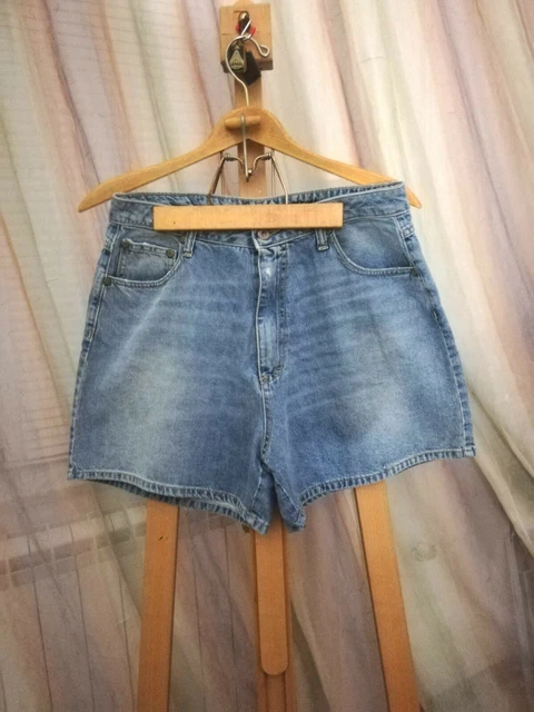 PLEASE SHORTS DI jeans pantaloncini donna denim pantaloni corti