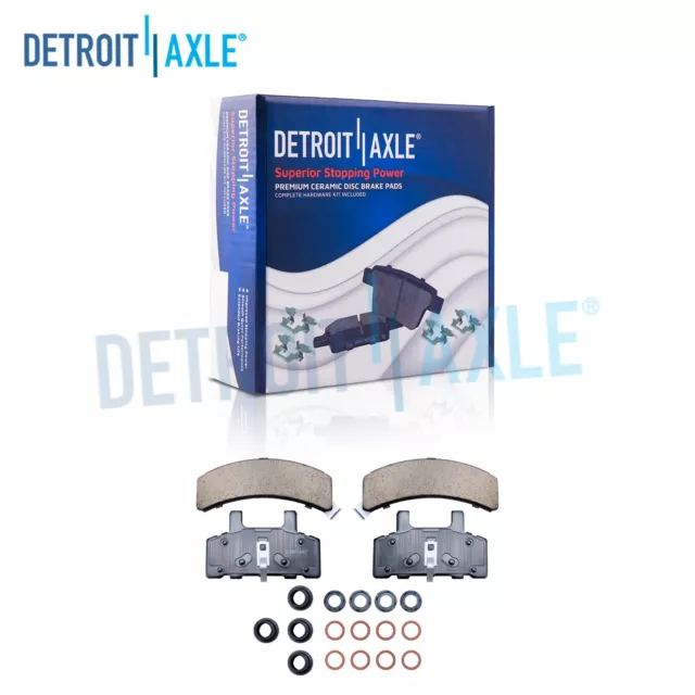 Front Ceramic Brake Pads for Deville Astro C1500 K1500 C2500 K2500 Express Tahoe