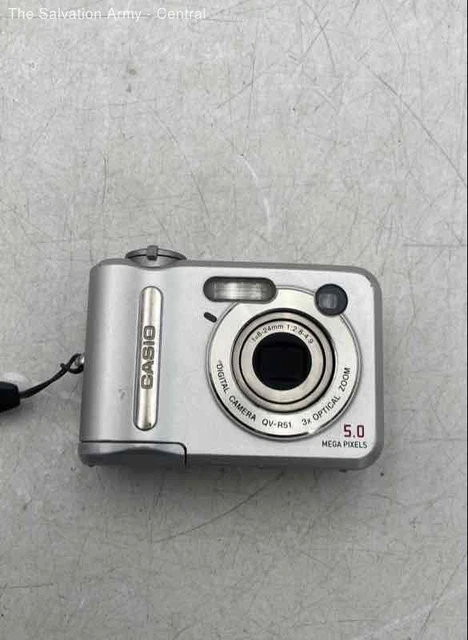 ☆動作品☆CASIO QV-R51 5.0メガピクセル デジタルカメラ 希少 CASIO QV−