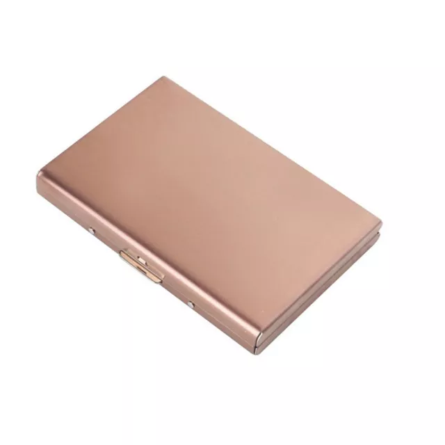 Stainless Steel Credit Card Holder Card Wallet Bank ID Card Case Box Pocket