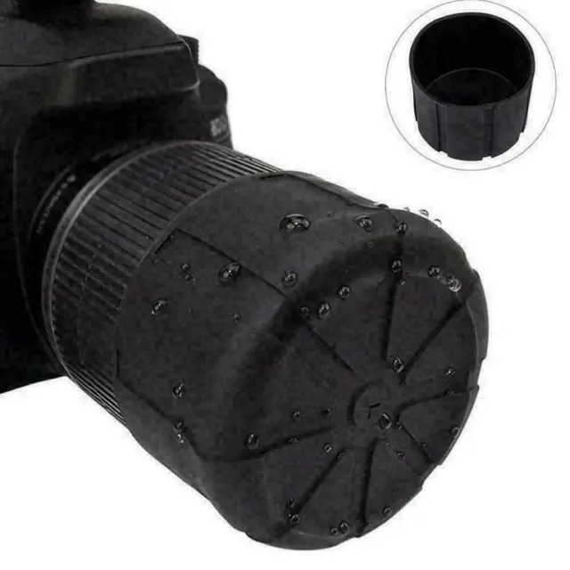 Universal Silicone Lens Cap Cover For DSLR Camera F1X7 Anti-Dust Waterproof I5D9