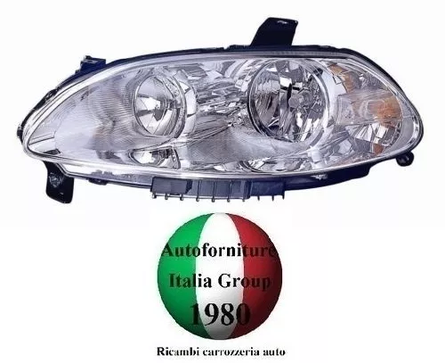 Faro Fanale Proiettore Anteriore Sinistro Sx Per Fiat Croma 05>07 2005>2007