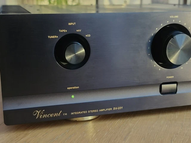 Top Highend Vollverstärker Vincent Audio SV231 Class A Verstärker