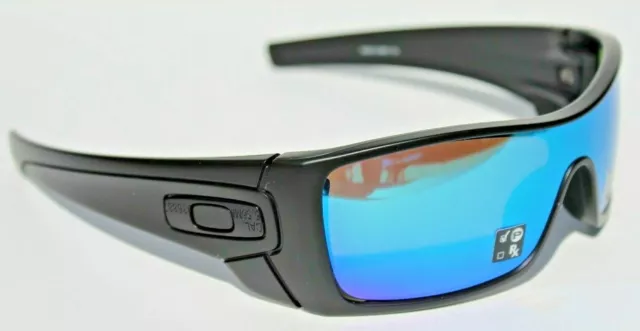 OAKLEY Batwolf POLARIZED Sunglasses Black/Prizm Sapphire Blue NEW OO9101-6627 3