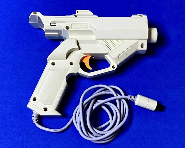 Sega Dreamcast Gun Controller HKT-7800 (2 Pack) With Game – Tested Working, Japan Version, Free Shipping