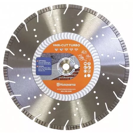 Husqvarna Vari-Cut S35 14 Diamond Saw Blade,Demolition,14" Dia.