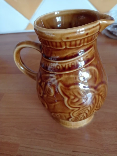 Ensemble Lavabo Et Pichet Ancien Sarreguemines – Céramique Vintage