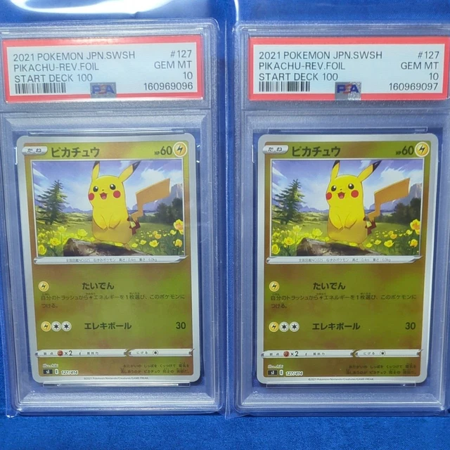 PSA10 PIKACHU MIRROR 127/414 Starting Deck 100 $135.93 - PicClick CA