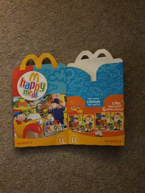 McDonald's Happy Meal Noddy Empty Box