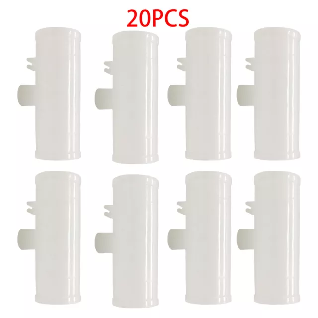 20pcs 3/4" Tee Fittings for Automatic Water Drinker Chicken Coop Hen House Ranch