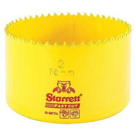 Starrett Fch0300-G Bi-Metal Fast Cut Hole Saw 3" (76Mm)