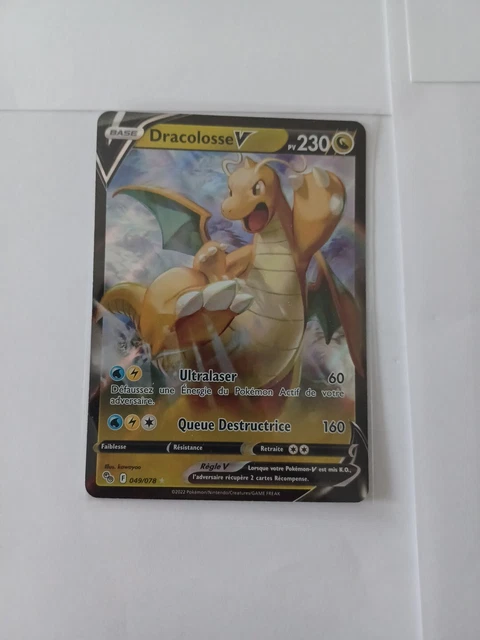 Pokemon - Cofanetto Premium GO Dracolosse V-Star (Versione Francese) Con 9 Booster E Scatola Pokéball