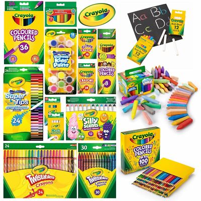 gesso MATITE-Nuovo di Zecca PASTELLI Crayola Bundle 