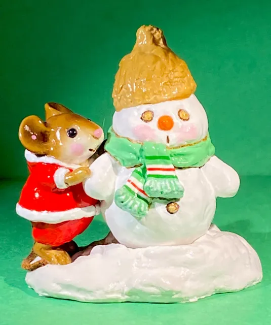 Wee Forest Folk M-188 SNOW BUDDIES. Retired. Fast Free Shipping!