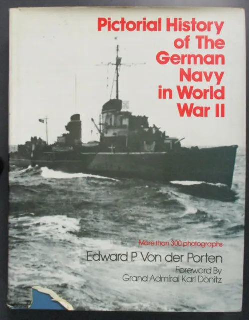 Pictorial History of the German Navy in World War II - Pre Owned Hardcover Book