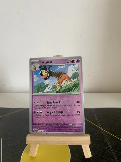 Farigiraf Reverse - carte Pokémon 084/167 Mascarade Crépusculaire TWMFR - Prix & Rareté