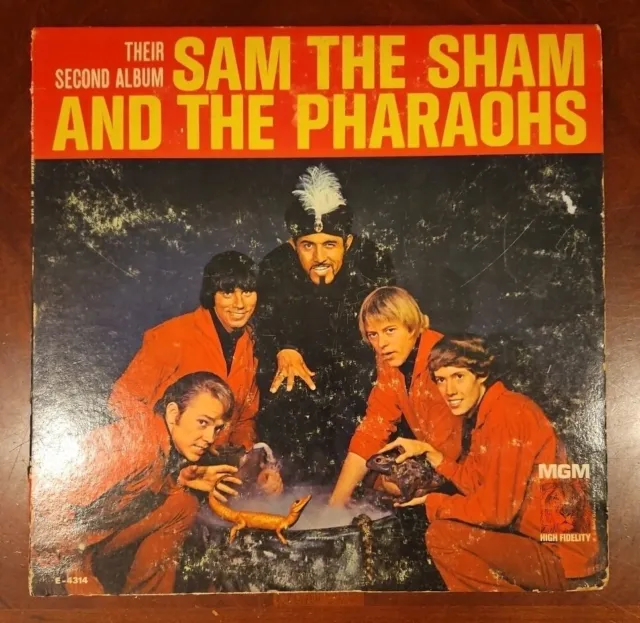 Sam the Sham and the Pharaohs Their Second Album MGM E-4314 LP Vinyl Record 33