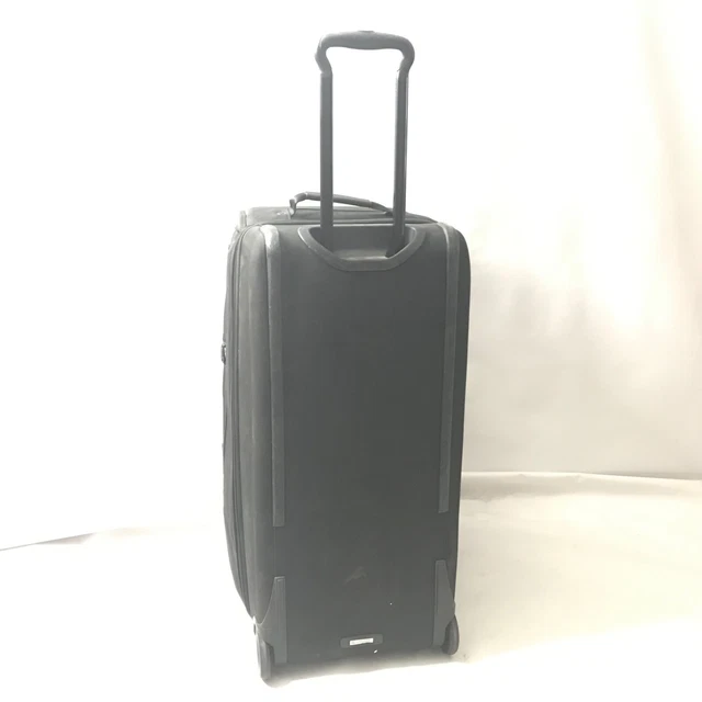 TUMI Alpha 3 Large Split 2-Wheel Duffel Bag Luggage Black Genuine Rolling READ 4