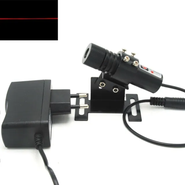 Locator 650nm 660nm 20mW Red Laser/Lazer Line Diode Module 5V Adapter Holder